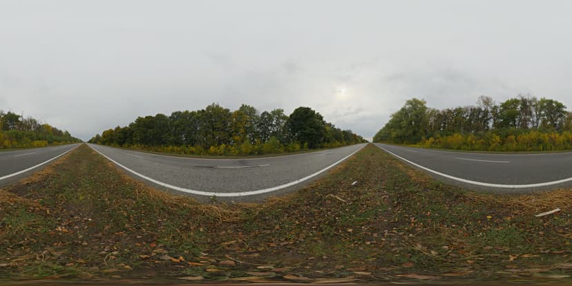 全景·秋日公路