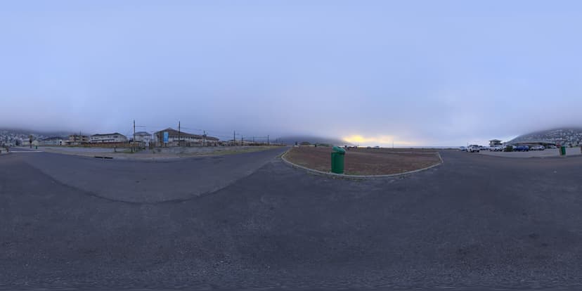 全景·海滩停车场