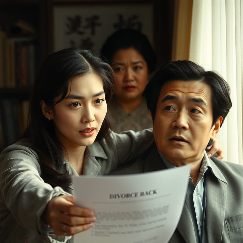 婆婆跟我一起离